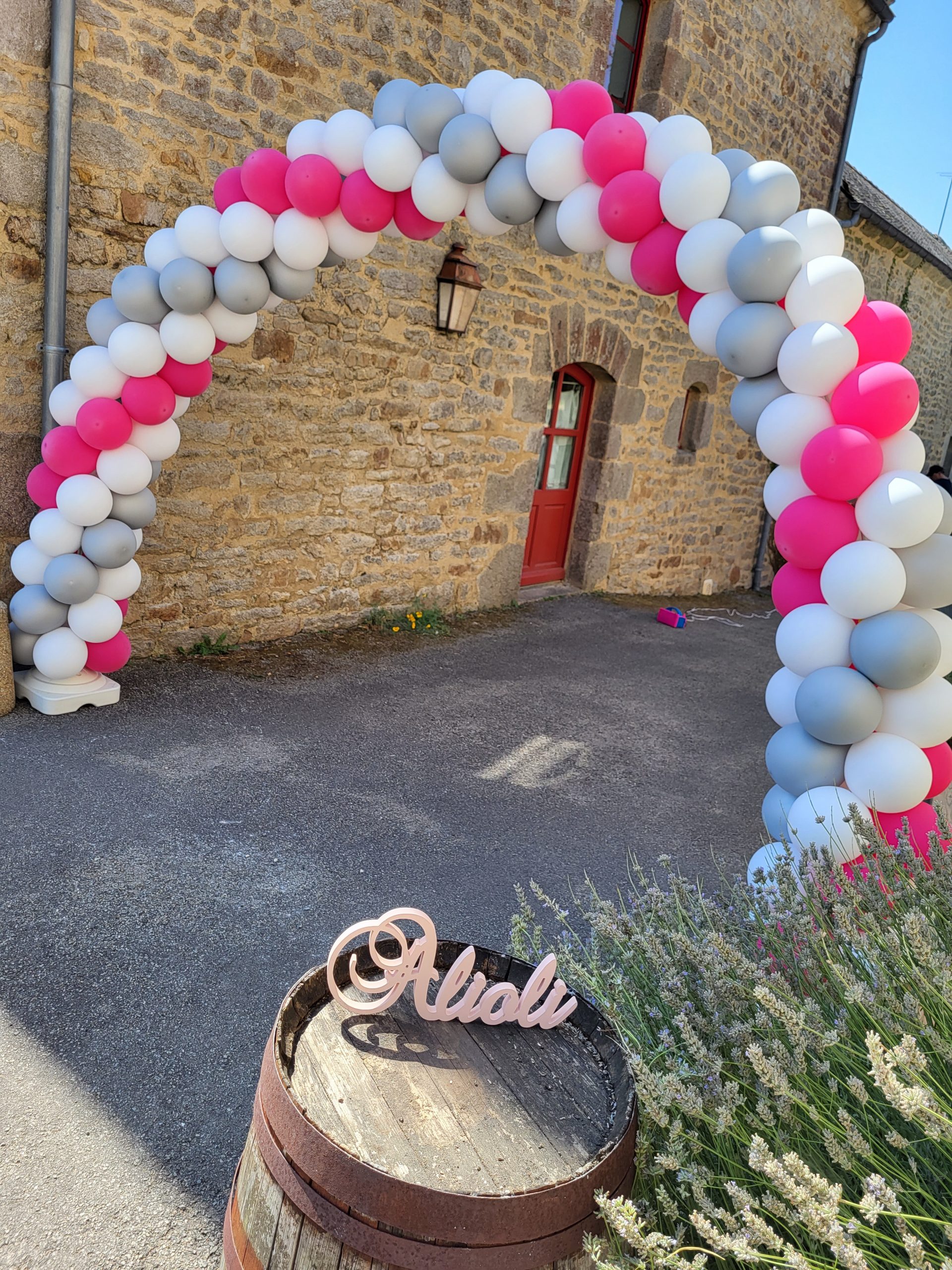 arche de ballons à Vannes