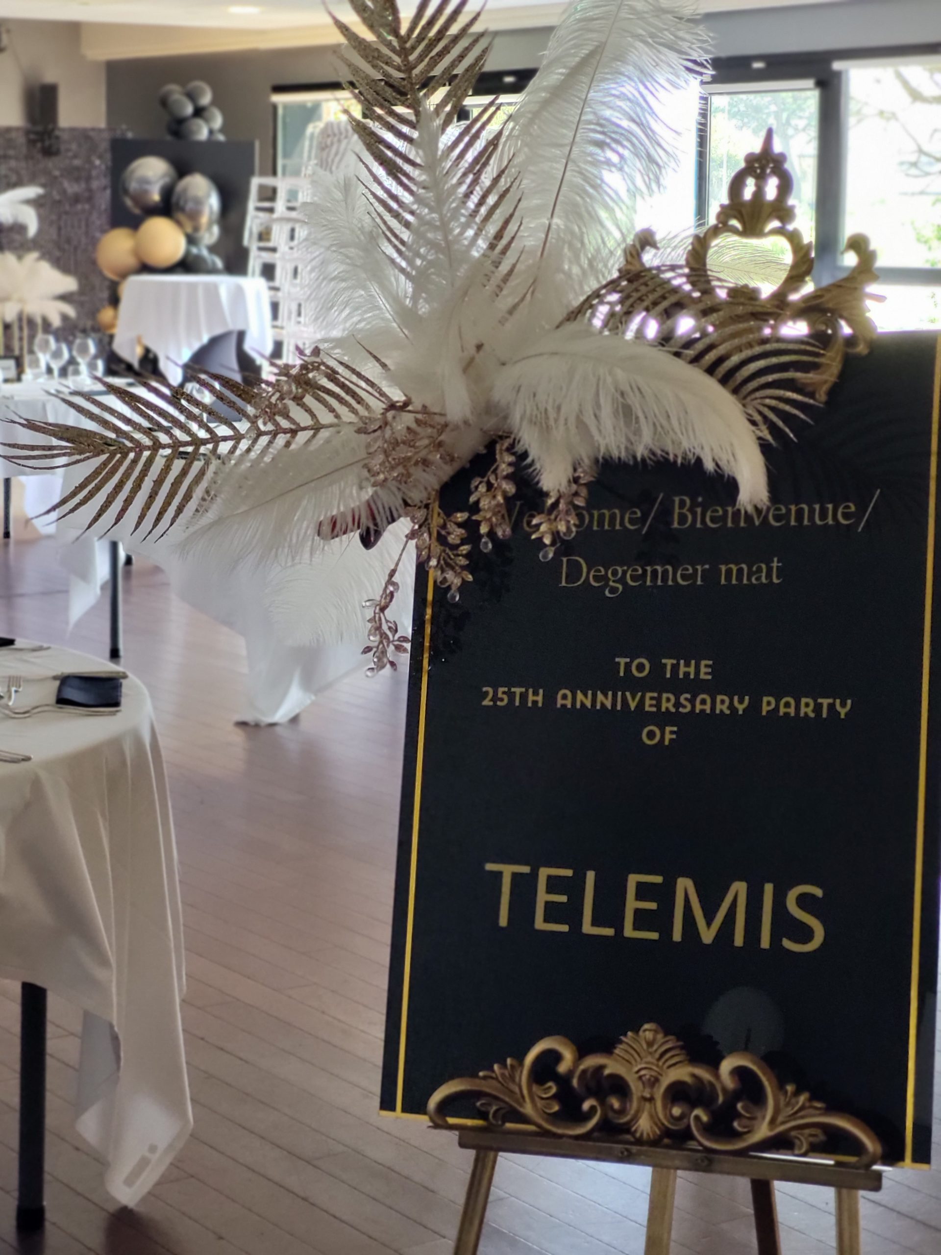 décoration de salle pour soirée d'entreprise en bretagne