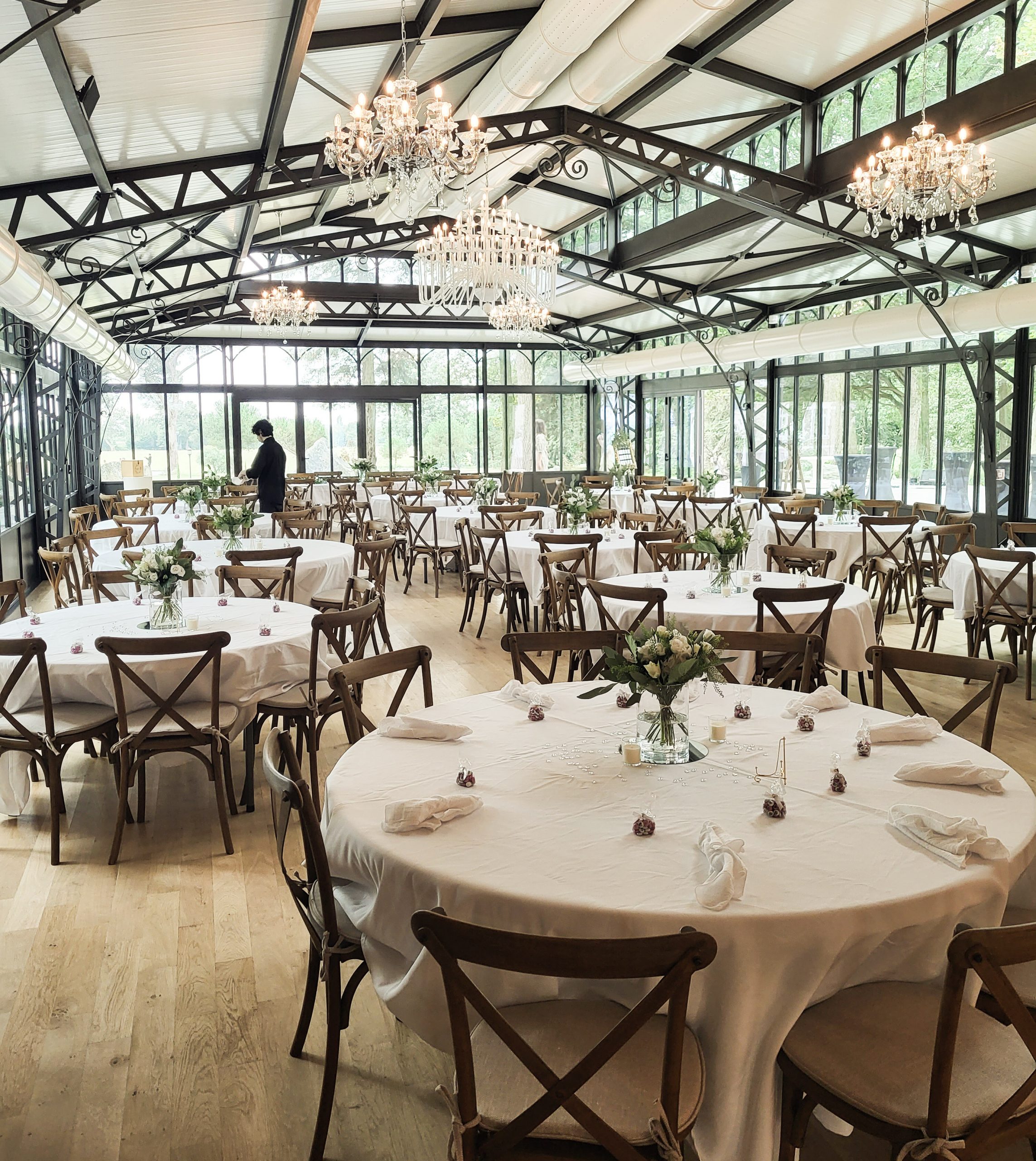 decoration de salle de mariage en bretagne