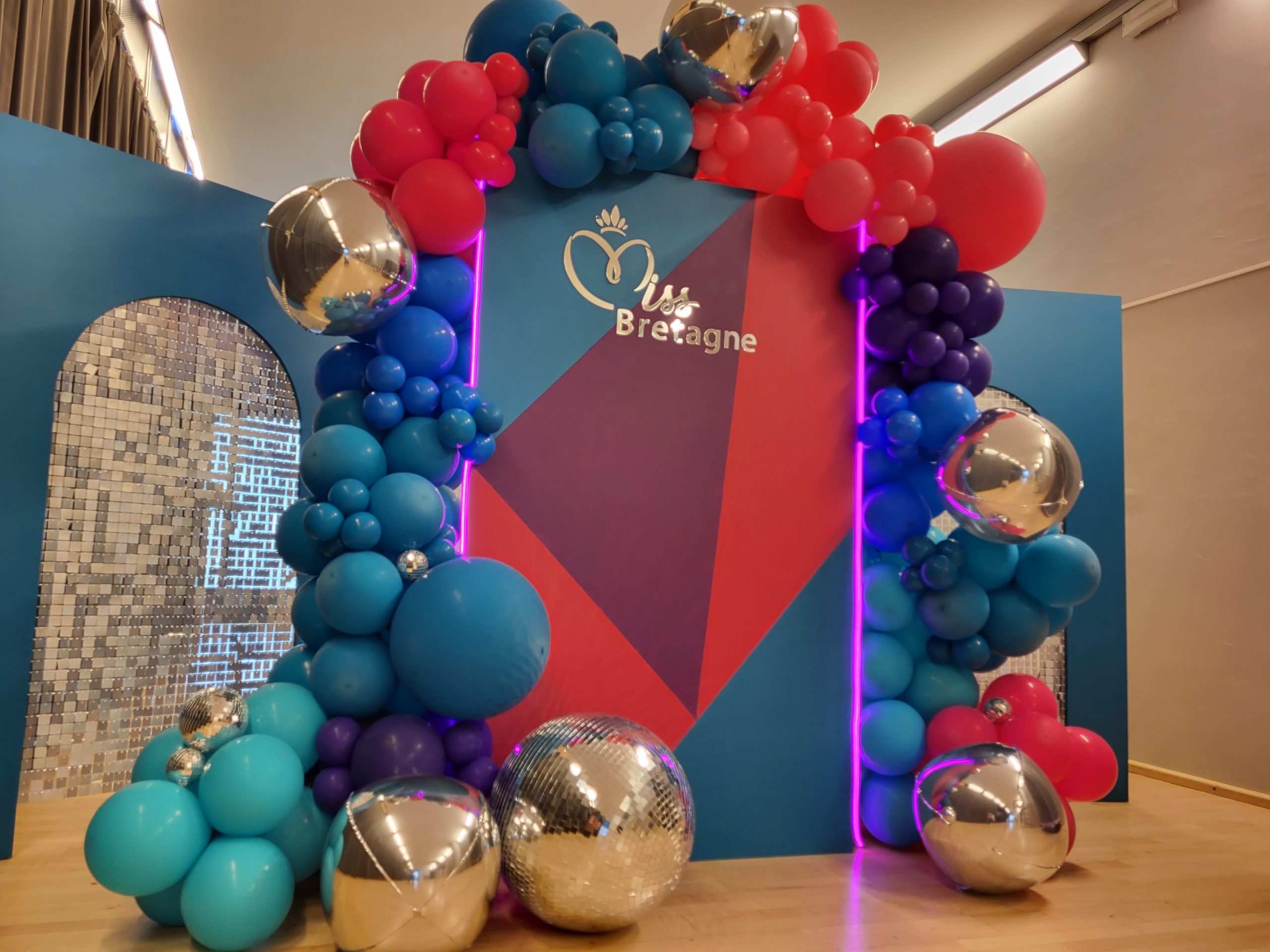 décoration en arche de ballons en bretagne